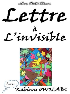 cover image of Lettre à l'invisible